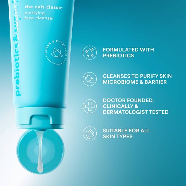 TULA SKINCARE The Cult Classic Purifying Face Cleanser - Fragrance Free - 6.7oz - Beauty Studio