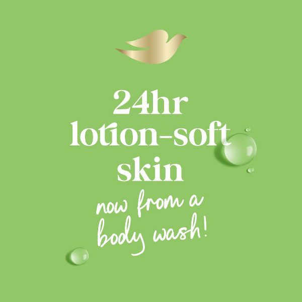 Dove Refresh Body Wash Cucumber & Green Tea 24hr Lotion-Soft Skin - 20 fl oz
