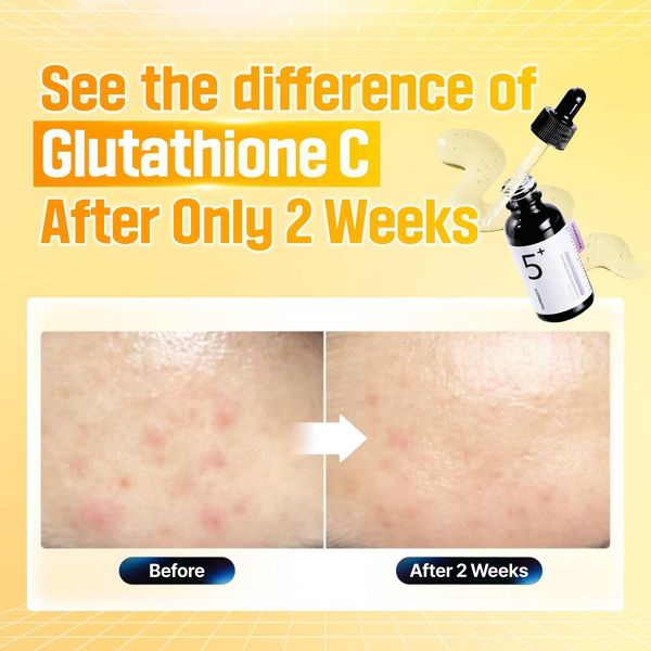 numbuzin No.5+ Glutathione Vitamin Concentrated Face Serum - Travel Size - 1.01 fl oz