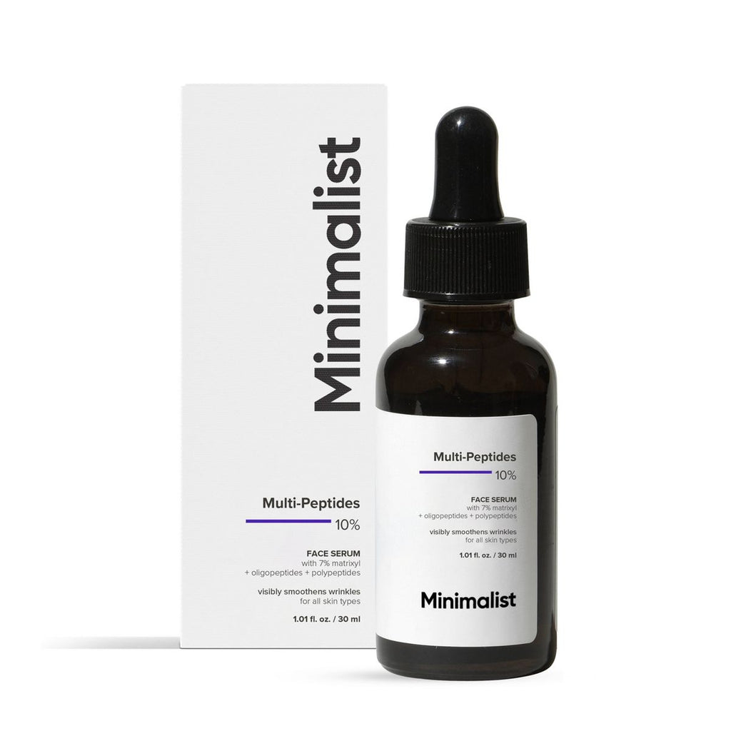 Minimalist Multi-Peptides 10% Face Serum - 1 fl oz