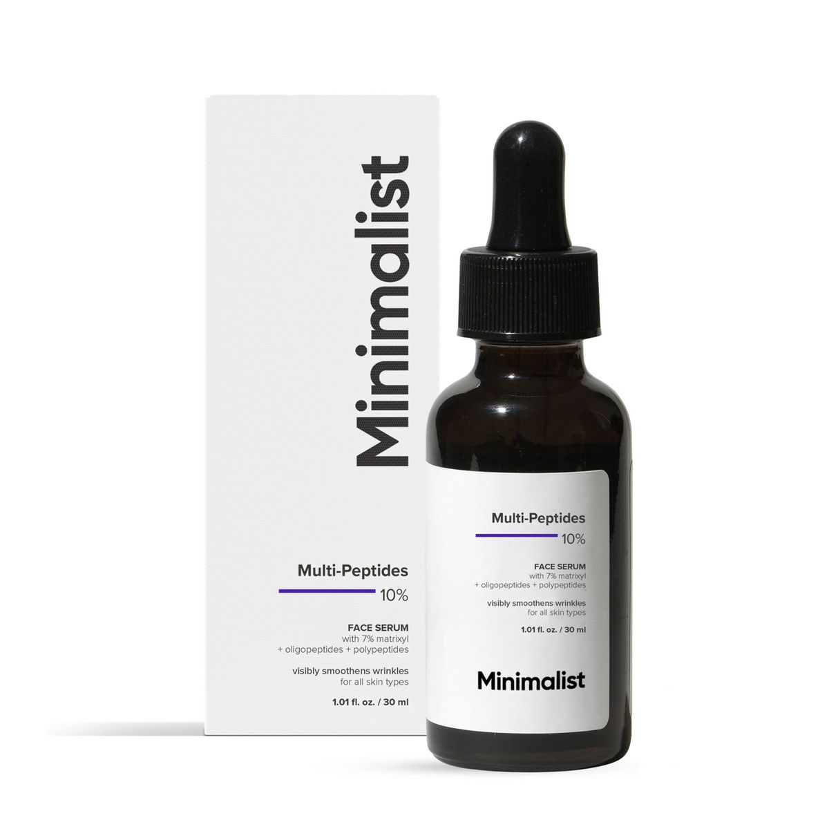 Minimalist Multi-Peptides 10% Face Serum - 1 fl oz