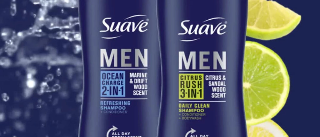 Suave Men 2-in-1 Shampoo + Conditioner Ocean Charge - 28 fl oz