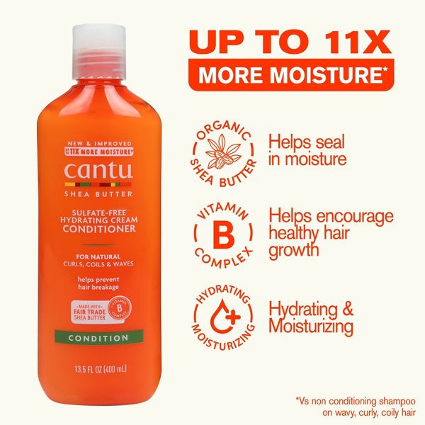 Cantu Shea Butter Hydrating Cream Conditioner - 13.5 fl oz