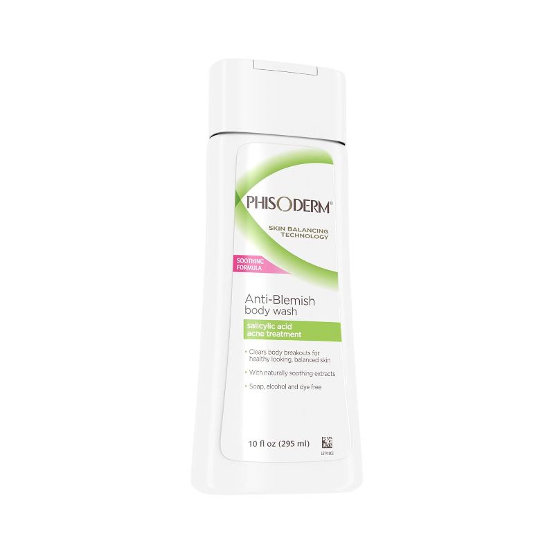Phisoderm - Anti Blemish Body Wash, Acne Treatment, 10 Oz