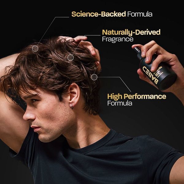 BASED Beachy Texture & Volume Sea Salt Volumizer Spray - Santal Sandalwood - 8.5 fl oz