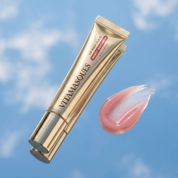 Vitamasques Lip Maxi Glaze - Berry Macaron - 0.5 fl oz