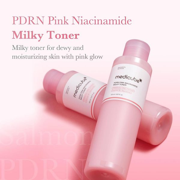 medicube PDRN Pink Niacinamide Milky Toner - 5.07 fl oz