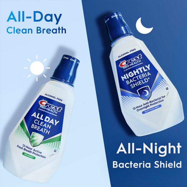 Crest Pro-Health All Day Clean Breath Mouthwash - 1L