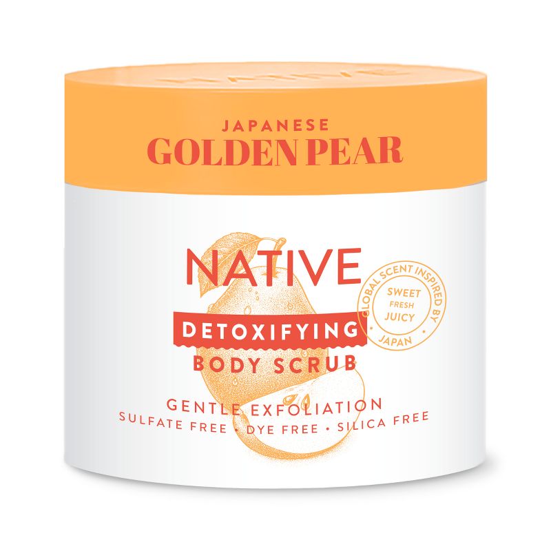 Native Limited Edition Global Flavors Gentle Exfoliating Scrub - Japanese Golden Pear - 12 fl oz