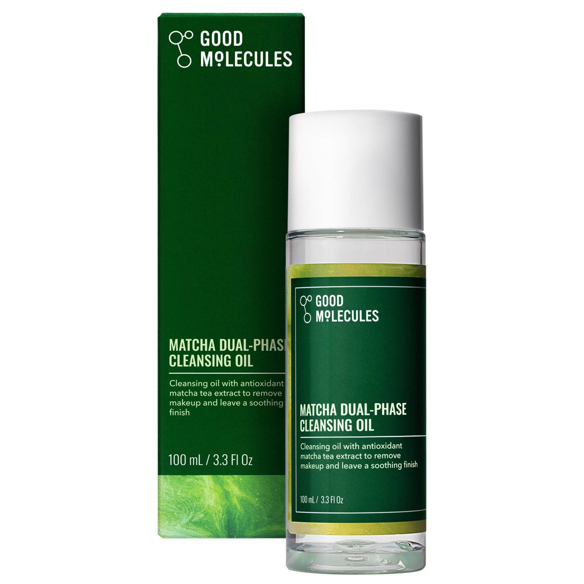 Good Molecules Matcha Dual-Phase Cleansing Oil - 100ml