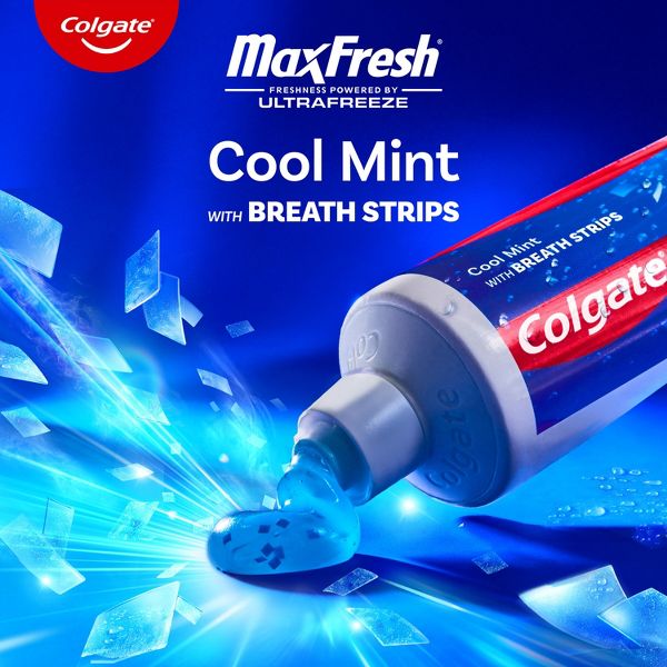Colgate Max Fresh Toothpaste Cool Mint - 6.3oz/3pk