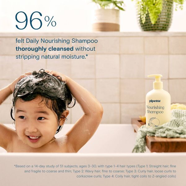 Pipette Daily Nourishing Shampoo - Orange + Vanilla - 11.2 fl oz