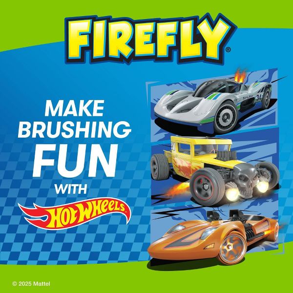 Firefly Hot Wheels Clean n' Protect Kids Electric Toothbrush