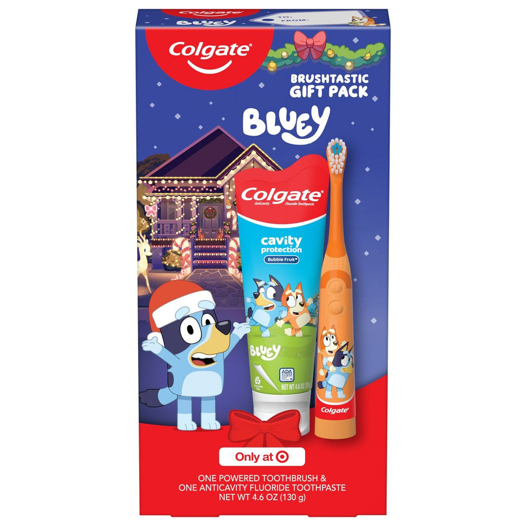 Colgate Kids' Bluey Toothbrush & Toothpaste Gift Set - 2ct