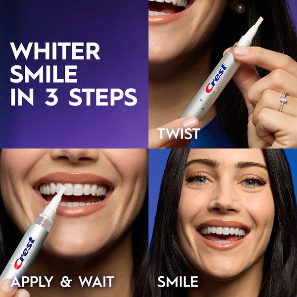 Crest 3D White On-the-Go Teeth Whitening Pen - 0.13 fl oz