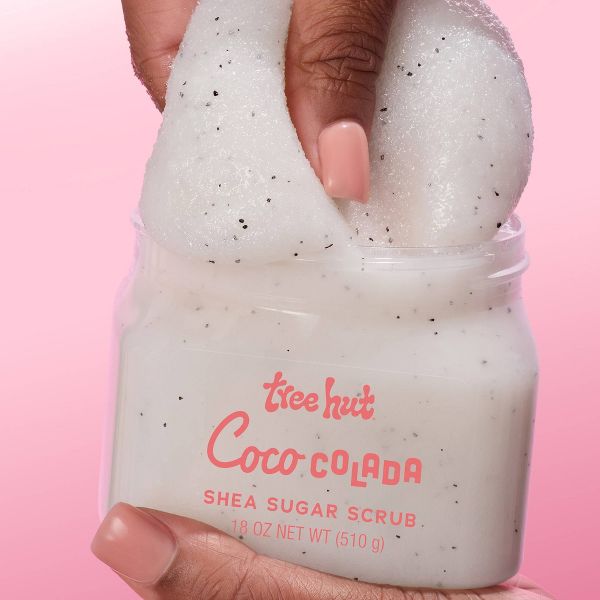 Tree Hut Coco Colada Shea Sugar Coconut Body Scrub - 18oz
