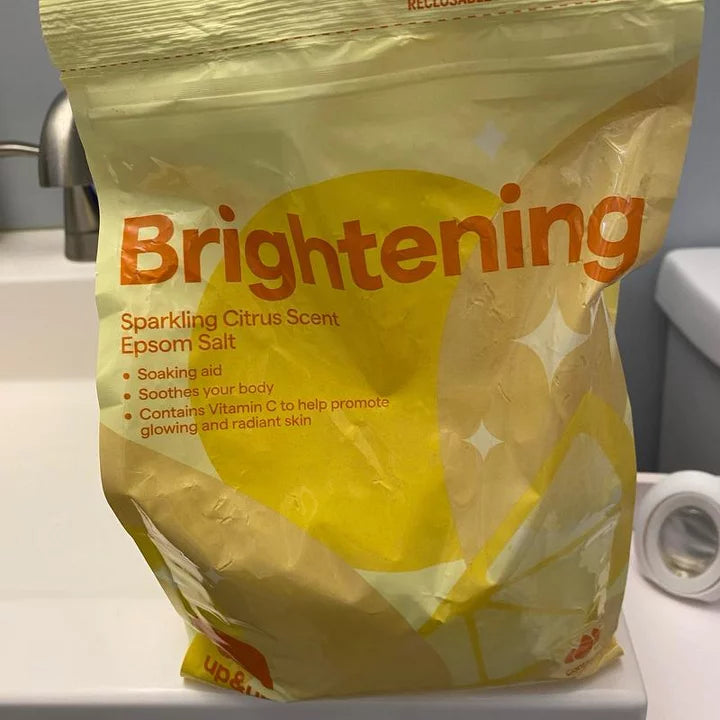 Brightening Epsom Salt with Sparkling Citrus Scent - 48oz - up&up™