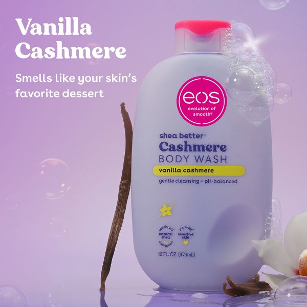 eos Shea Better Cashmere Body Wash - Vanilla Cashmere - 16 fl oz
