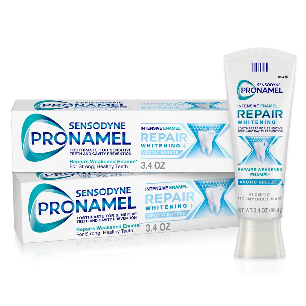 Sensodyne Pronamel Intensive Enamel Repair Fluoride Whitening Toothpaste - Artic Breeze - 3.4oz/2pk