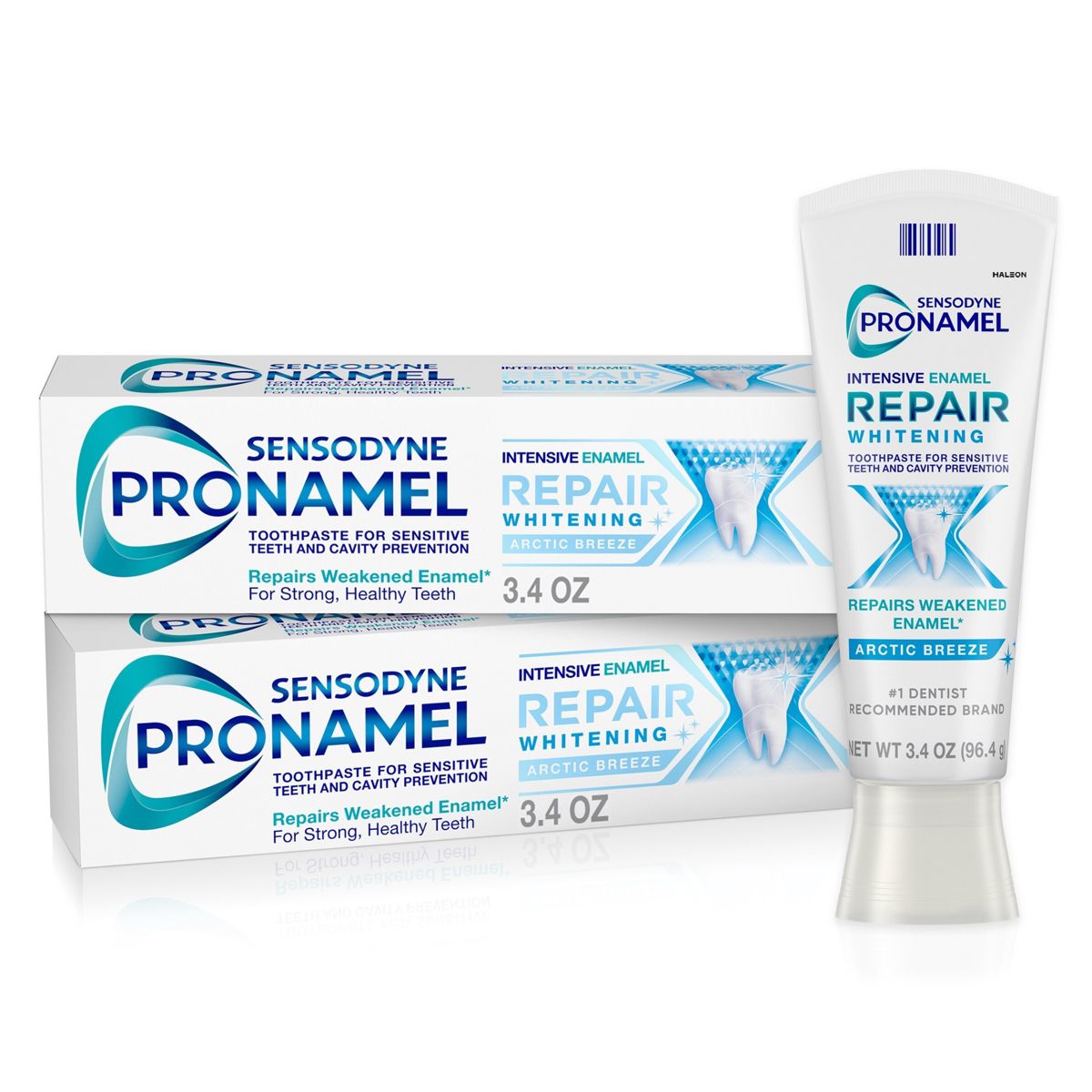 Sensodyne Pronamel Intensive Enamel Repair Fluoride Whitening Toothpaste - Artic Breeze - 3.4oz/2pk