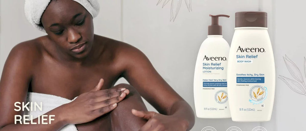 Aveeno Skin Relief Moisturizing Lotion, Fragrance-Free, 18oz