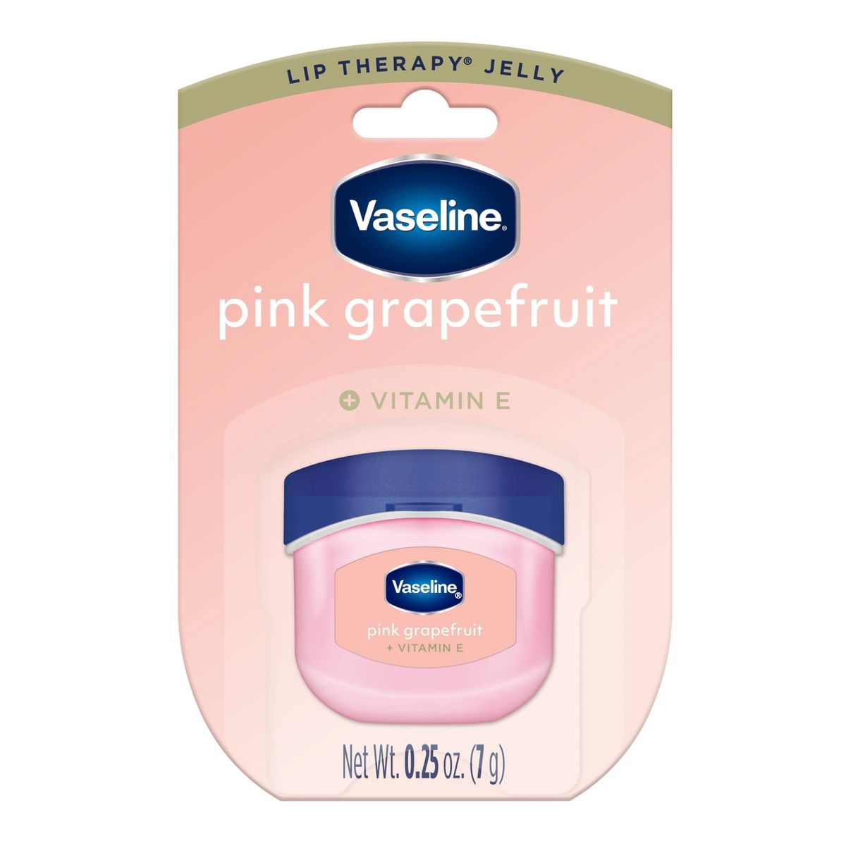 Vaseline Lip Balm - Grapefruit Cutie - 0.25oz
