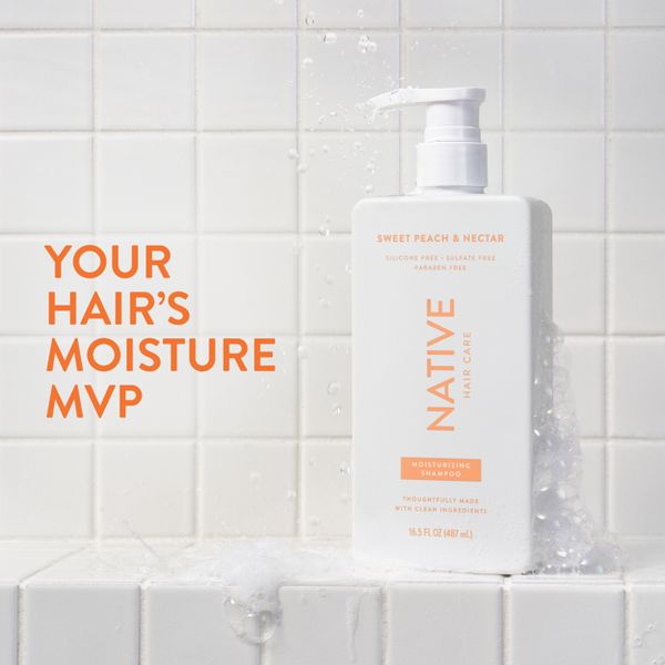 Native Sweet Peach and Nectar Shampoo - 16.5 fl oz