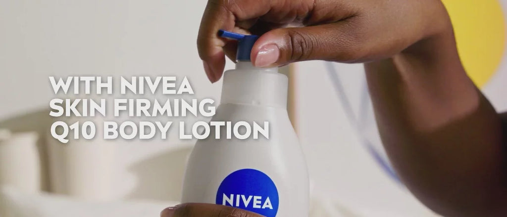 Nivea Skin Firming Hydration Body Lotion with Q10 and Shea Butter Scented - 16.9 fl oz
