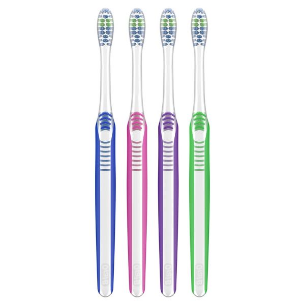 Oral-B Indicator Contour Clean Soft Toothbrush - 4ct
