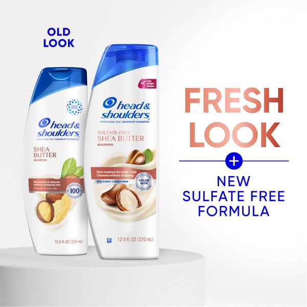 Head & Shoulders Sulfate Free Shea Butter Shampoo - 12.5oz