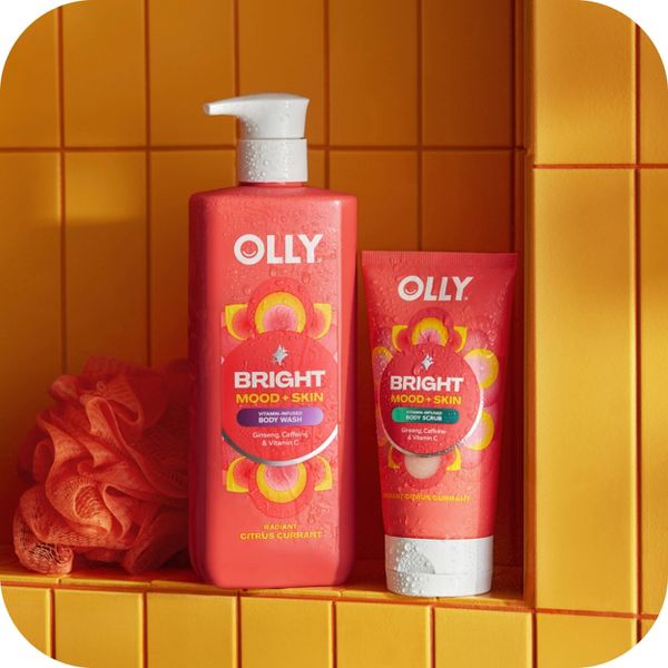 OLLY Bright Mood and Skin Vitamin-Infused Body Wash - Citrus Currant - 17 fl oz
