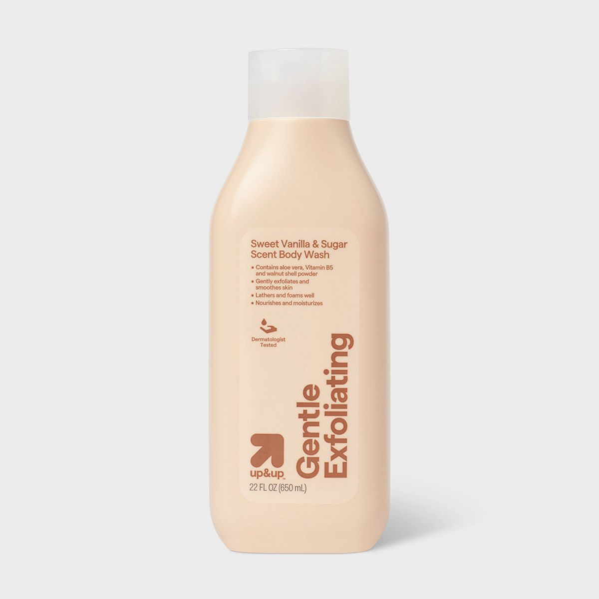 Exfoliating Body Wash - Sweet Vanilla & Sugar - 22 fl oz - up&up™