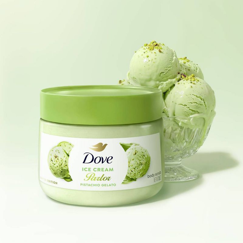 Dove Beauty Body Scrub - Pistachio Gelato - 15oz