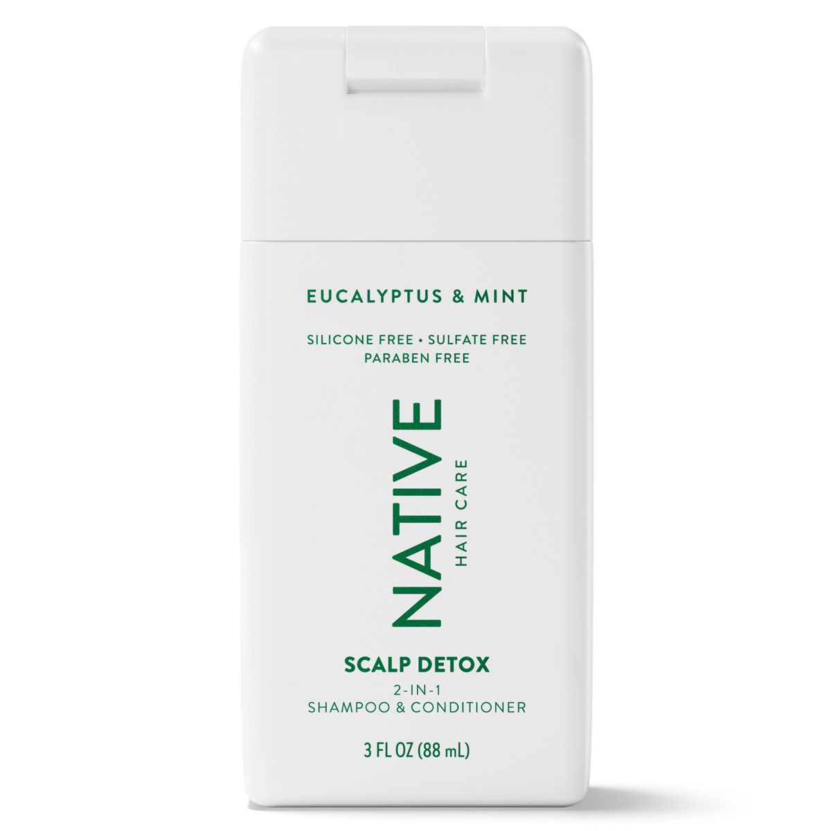 Native Eucalyptus & Mint Scalp Detox Mini 2-in-1 Shampoo & Conditioner - 3oz