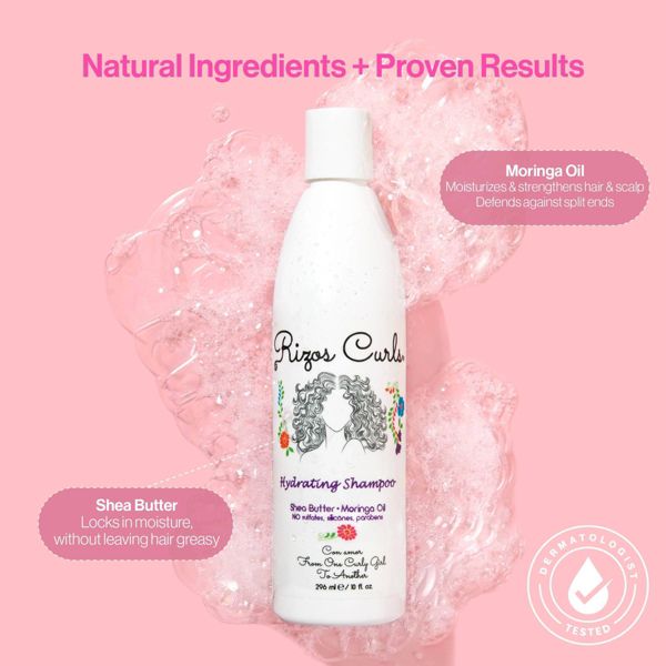 Rizos Curls Hydrating Shampoo - 10 fl oz