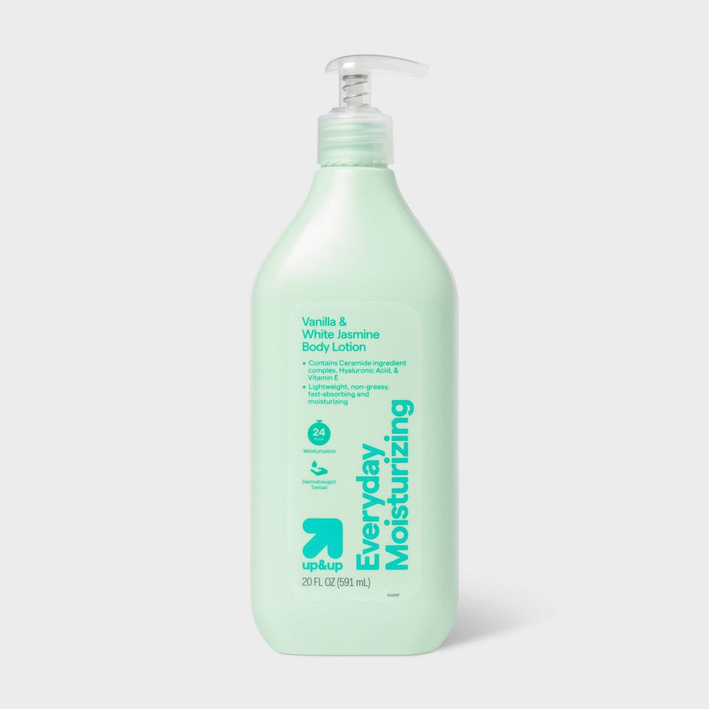 Everyday Moisturizing Body Lotion - 20 fl oz - Vanilla & White Jasmine - up&up™