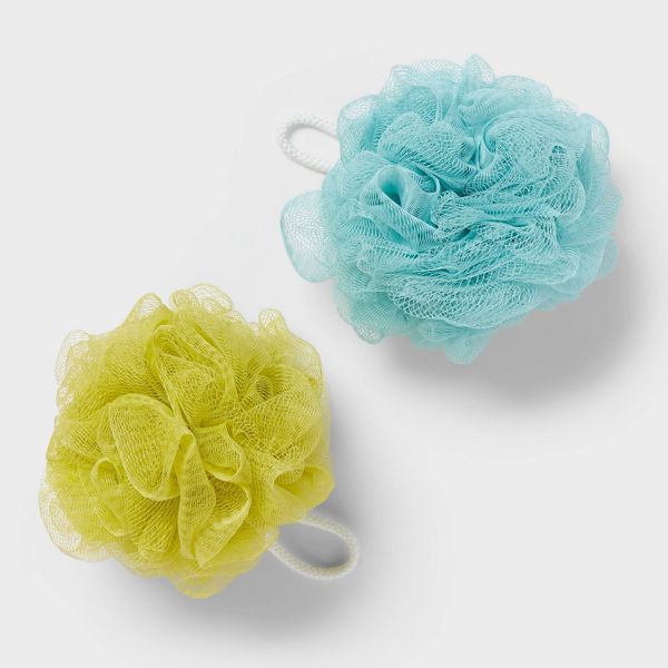 Bath Sponge 50g - Green & Blue - up&up™ (Colors May Vary)