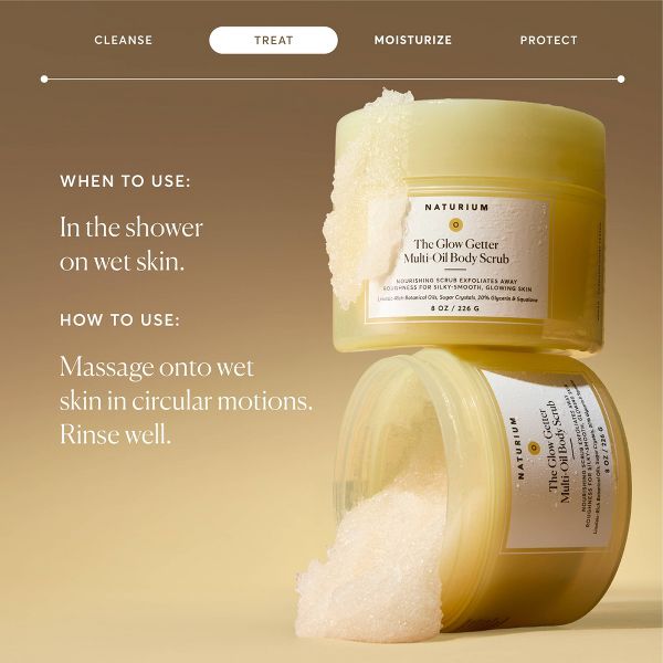 Naturium The Glow Getter Body Scrub