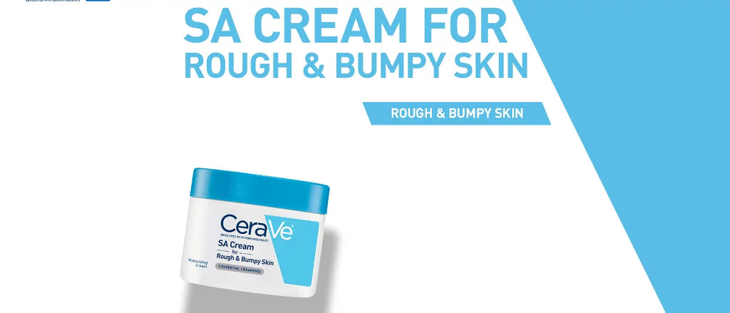 CeraVe SA Cream for Rough and Bumpy Skin, Moisturizer Unscented - 12oz