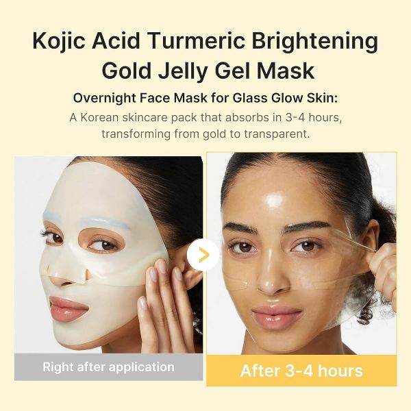 medicube Kojic Acid Turmeric Brightening Gel Face Mask