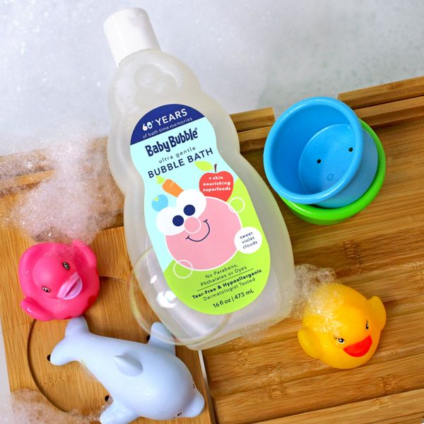 Mr. Bubble Ultra Gentle Baby Bubble Bath for Kids' - Sweet Violet Clouds Scent - 16 fl oz
