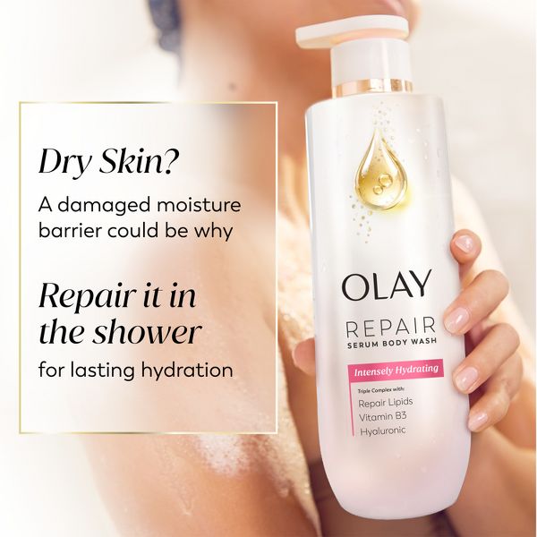 Olay Cleansing & Nourishing Body Wash with Vitamin B3 and Hyaluronic Acid - Scented - 20 fl oz