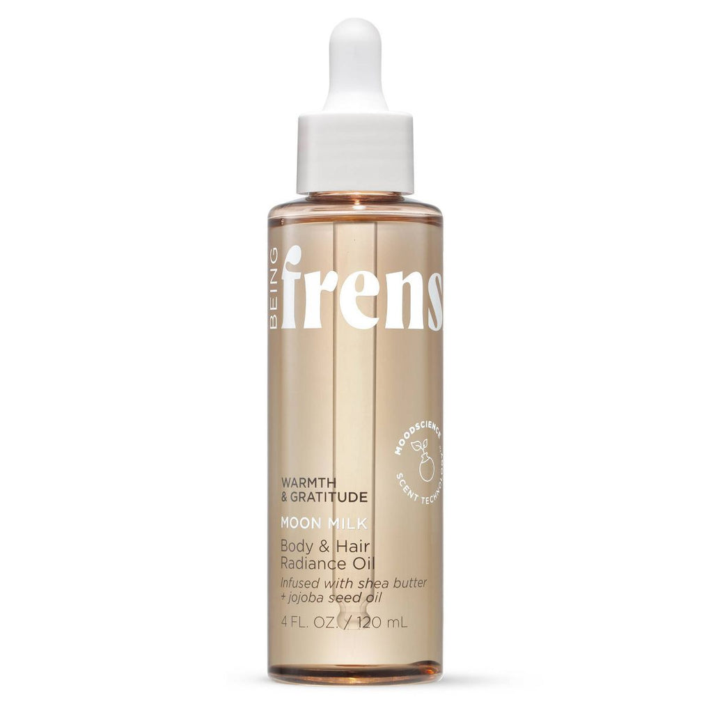 Being Frenshe Moon Milk Body & Hair Oil with Shea Butter + Jojoba - 4oz