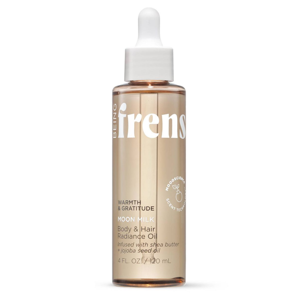 Being Frenshe Moon Milk Body & Hair Oil with Shea Butter + Jojoba - 4oz