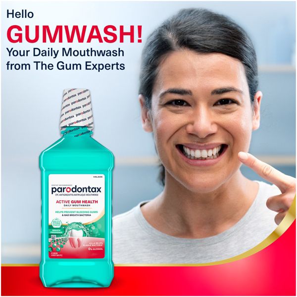 Parodontax Active Gum Health Breath Freshener 500ml/3pk