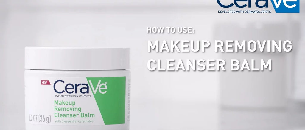 CeraVe Hydrating Makeup Cleansing Balm, Travel Size - Unscented - 1.3 oz