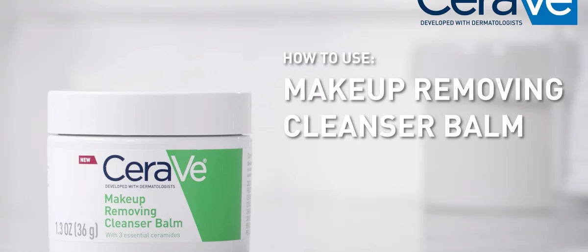 CeraVe Hydrating Makeup Cleansing Balm, Travel Size - Unscented - 1.3 oz