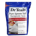 Dr Teal's Epsom Salt Soaking Solution for Muscle Relaxation, Stress Relief, and Full Body Bath Comfort, 6 lb