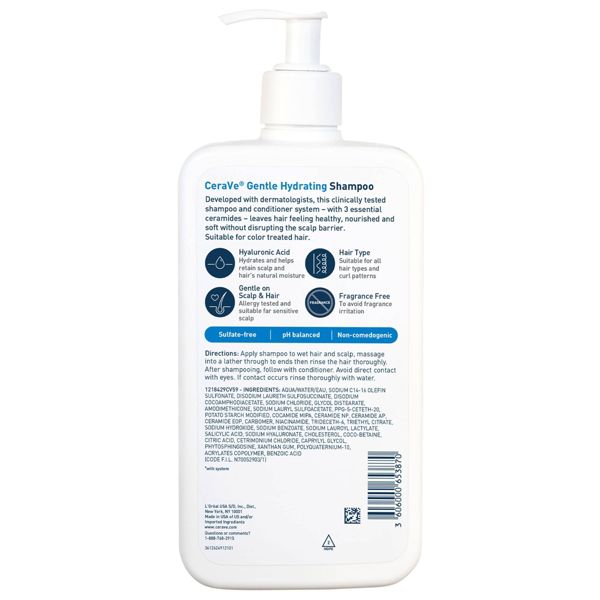 CeraVe Gentle Scalp Care Shampoo - 19 fl oz