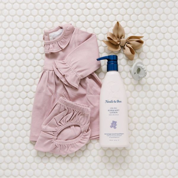 Noodle & Boo Baby Lotion for Newborn Sensitive Skin, Hypoallergenic Super Soft Moisturizer - Crème Douce - 16 fl oz